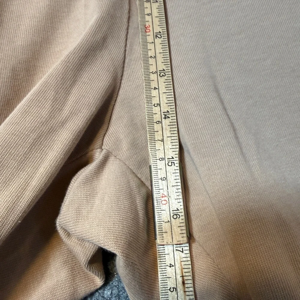 Nike Pants Womens 2X XXL Tan Joggers Fleece Sweatpants Casual Stretch Plus‎ Size